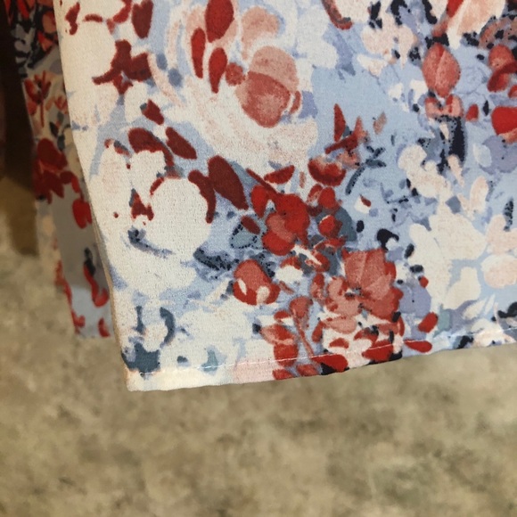 Zac & Rachel Petite Button & Tie 3/4 Blouse - Picture 3 of 12